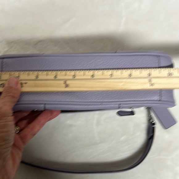 COACH CE634 Millie Shoulder/Crossbody Pebble Leather Crossbody Sv/Mist NWOT $428 - Picture 10 of 16